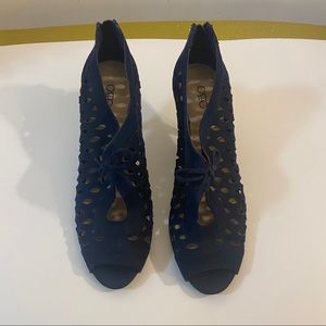 Blue Dress Shoes